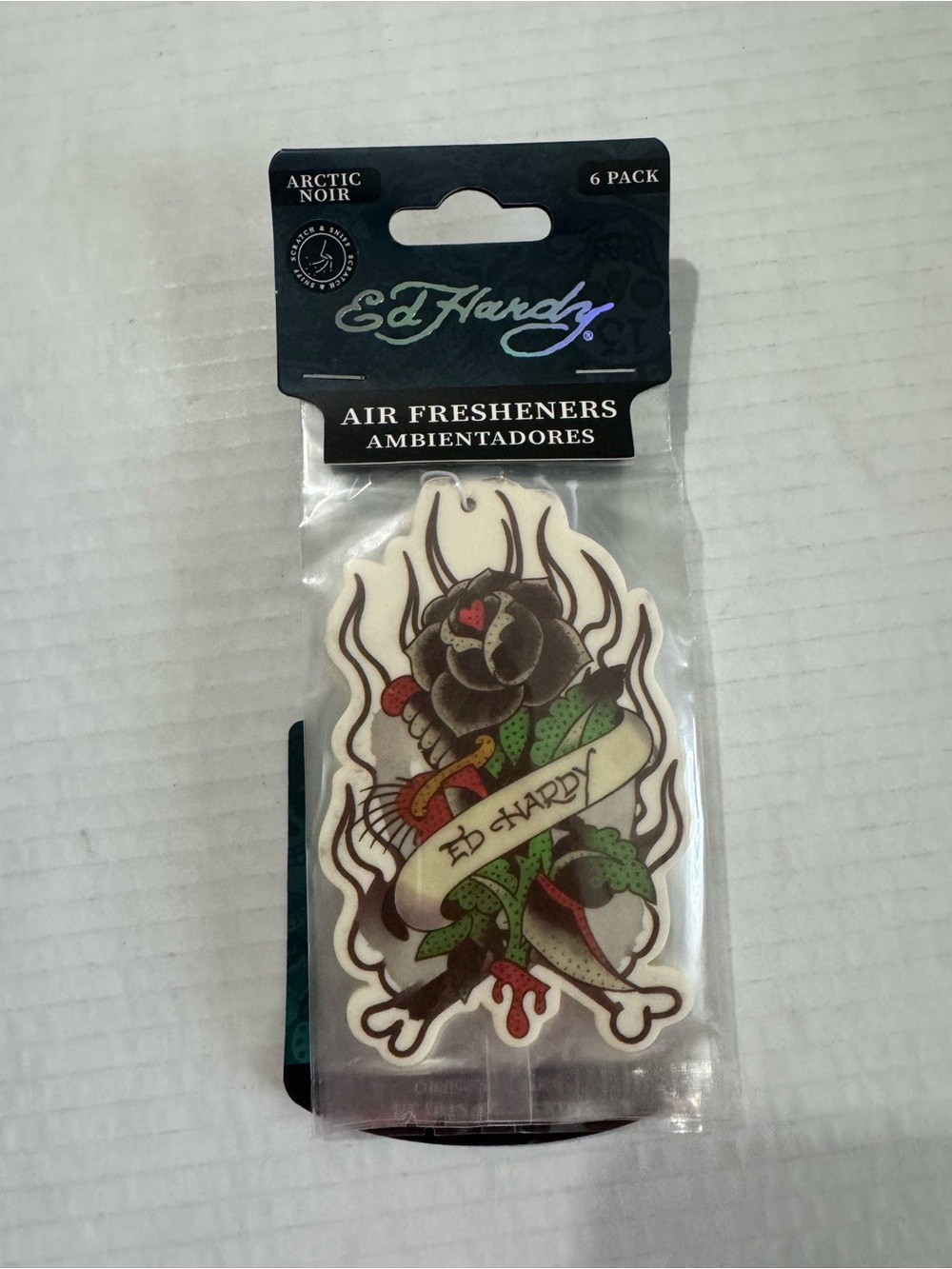 Ed Hardy 6 pack Air Freshener bnip